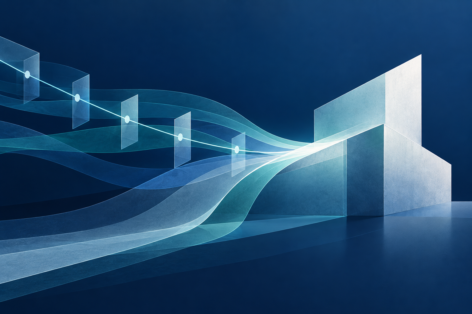 Abstract editorial illustration for this analysis