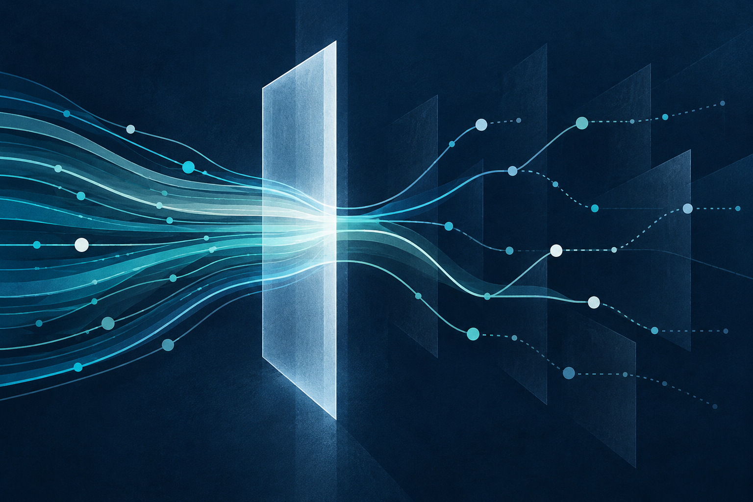 Abstract editorial illustration for this analysis